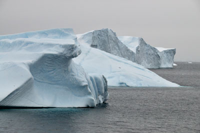 Leaving Fish Island, Antarctica
