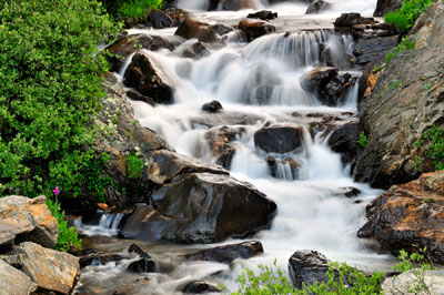 Upper Lost Man, Cascading Water, Colorado