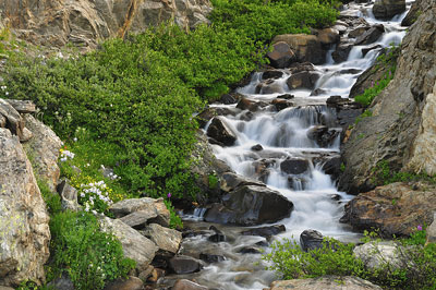 Upper Lost Man, Cascading Water, Colorado