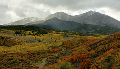 Emma Road and mountain