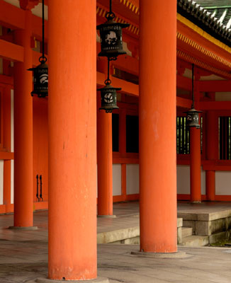 Kyoto Heilan Jingu Shrine, Japan